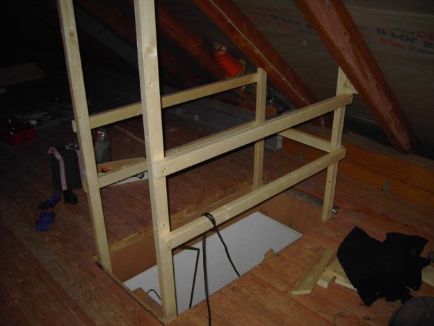 Bodenaufgang Geländer