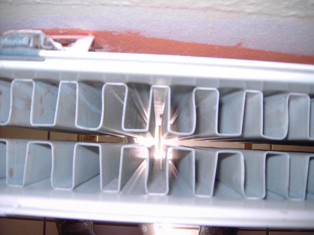 Sauberer Heizkörper